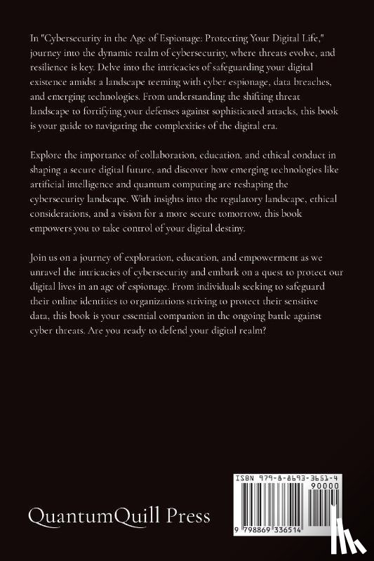 Vincent, B. - Cybersecurity in the Age of Espionage