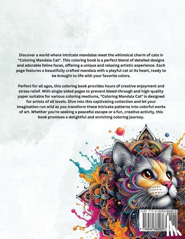 Muhammad, Charity L - Mandala Cat Coloring