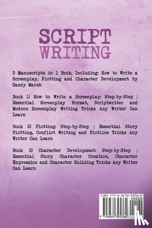 Marsh, Sandy - Script Writing