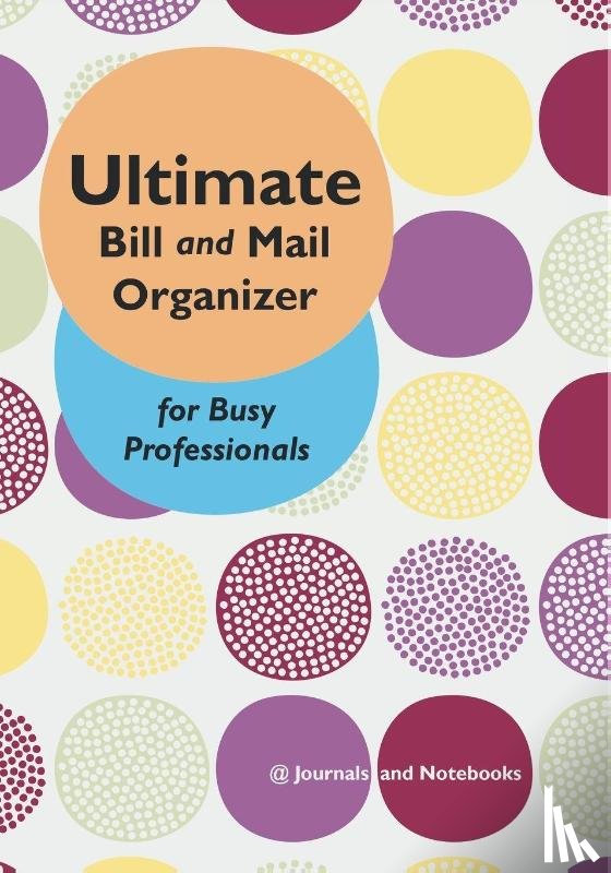 @Journals Notebooks - Ultimate Bill and Mail Organizer for Busy Professionals