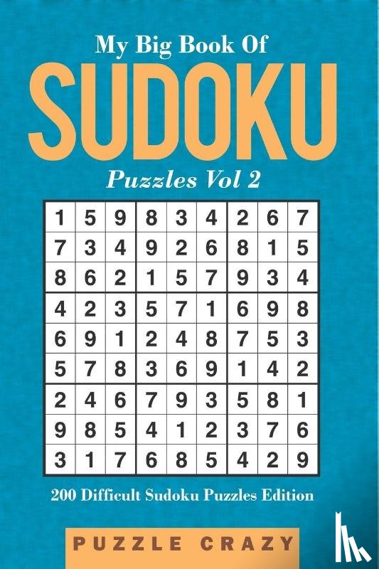 Puzzle Crazy - My Big Book Of Soduku Puzzles Vol 2
