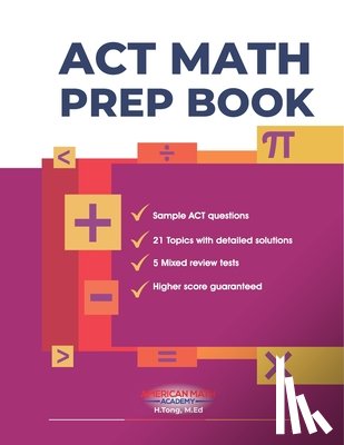 Academy, American Math - ACT Math Prep Book