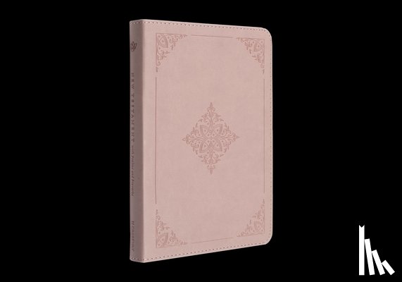  - ESV New Testament with Psalms and Proverbs (Trutone, Blush Rose, Fleur-De-Lis Design)