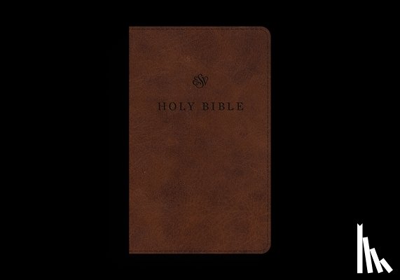  - ESV Premium Church Bible, Large Print (Trutone, Brown)