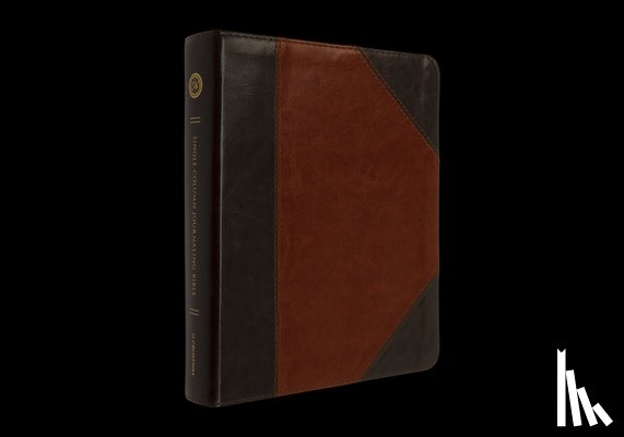  - ESV Single Column Journaling Bible (Trutone, Brown/Cordovan, Portfolio Design)