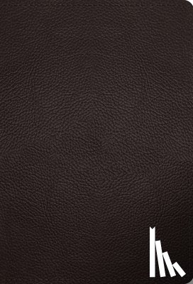 Esv Bibles - ESV Large Print Compact Bible, Red Letter (Buffalo Leather, Deep Brown)