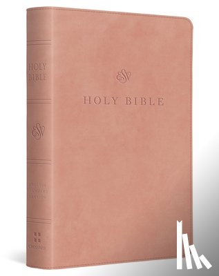 Esv Bibles - ESV Large Print Compact Bible, Red Letter (Trutone, Blush Rose)