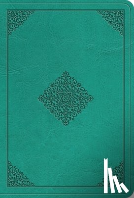 Esv Bibles - ESV Value Large Print Compact Bible (Trutone, Teal, Ornament Design)