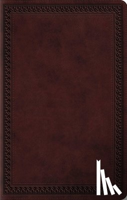 Esv Bibles - ESV Premium Gift Bible (Trutone, Mahogany, Border Design)