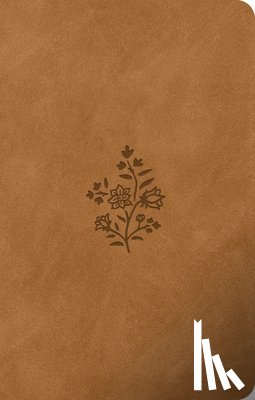 Esv Bibles - ESV Premium Gift Bible (Trutone, Nubuck Caramel, Wildflower Design)