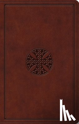 Esv Bibles - ESV Value Thinline Bible (Trutone, Brown, Mosaic Cross Design)