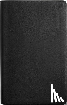 Esv Bibles - ESV Thinline Bible, Red Letter (Genuine Leather, Black)