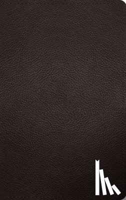Esv Bibles - ESV Thinline Bible, Red Letter (Buffalo Leather, Deep Brown)