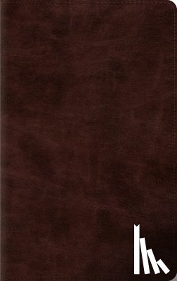 Esv Bibles - ESV Thinline Bible, Red Letter (Trutone, Espresso)