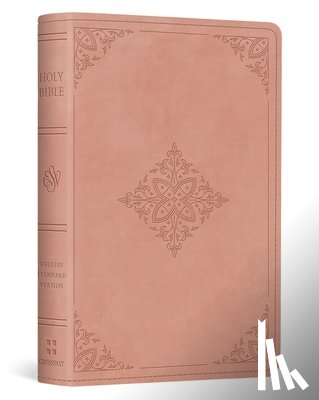 Esv Bibles - ESV Vest Pocket New Testament with Psalms and Proverbs, Red Letter (Trutone, Blush Rose, Fleur-De-Lis Design)