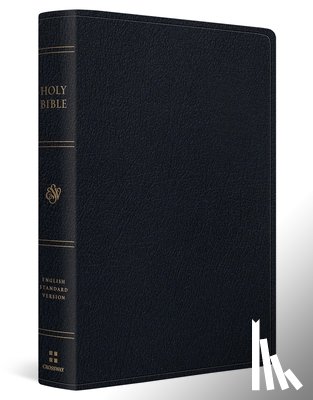 Esv Bibles - ESV Giant Print Thinline Bible, Red Letter (Genuine Leather, Black)