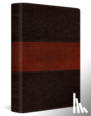 Esv Bibles - ESV Giant Print Personal Size Bible, Red Letter, Thumb Indexed (Trutone, Forest/Tan, Trail Design)