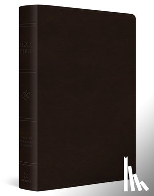 Esv Bibles - ESV Large Print Value Personal Size Bible (Trutone, Deep Brown)