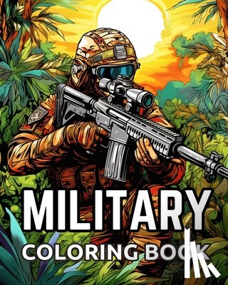 Huntelar, James - Military Coloring Book
