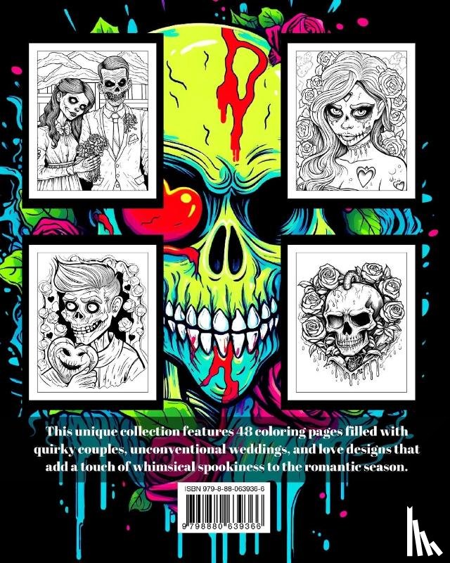 Peay, Regina - Valentine's Day Horror Coloring Book