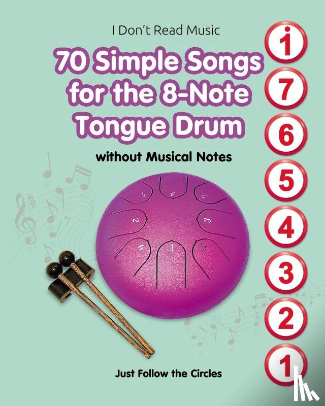 Winter, Helen - 70 Simple Songs for the 8-Note Tongue Drum. Without Musical Notes