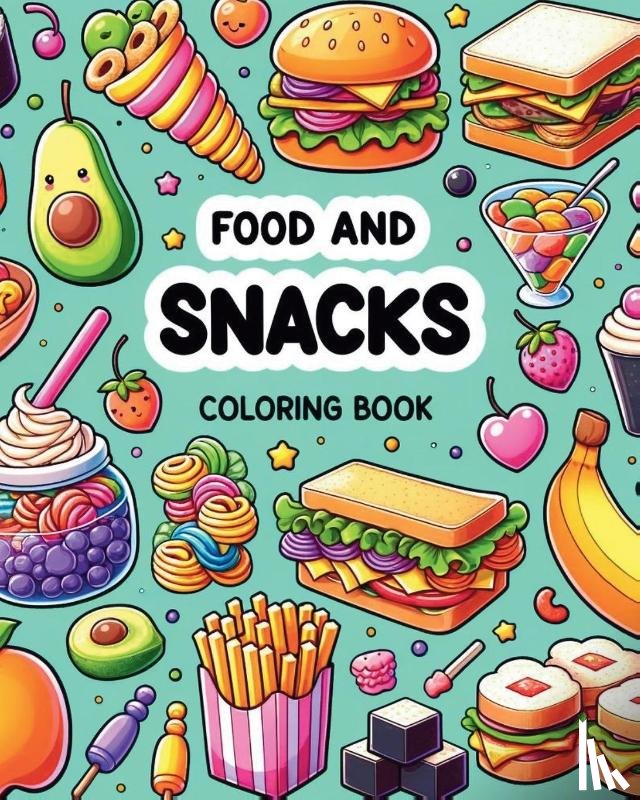 Yunaizar88 - Food and Snacks Coloring Book