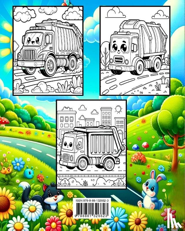 Blackmore, Caroline J. - Garbage Truck Coloring Book