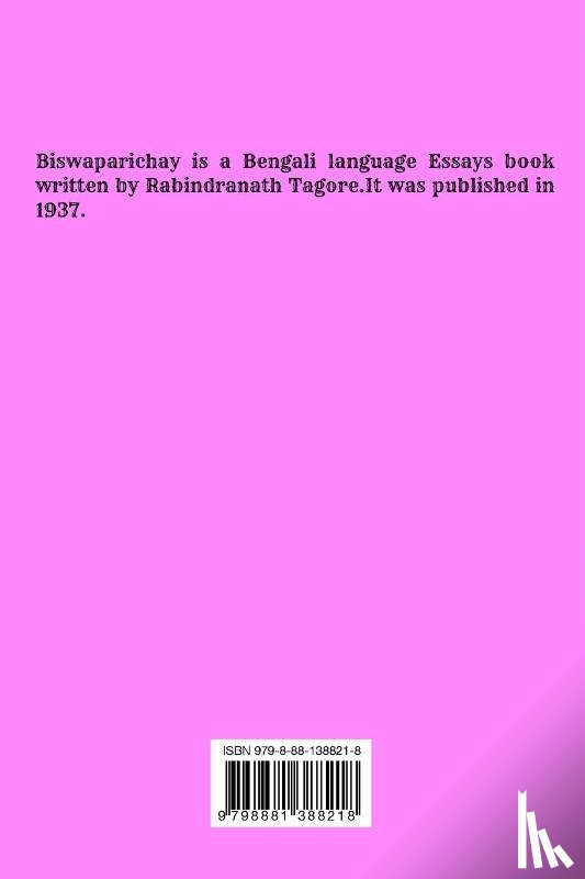 Tagore, Rabindranath - Biswaparichay