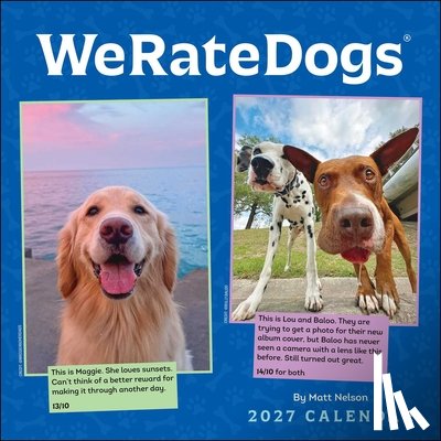 Nelson, Matt - WeRateDogs 2027 Wall Calendar