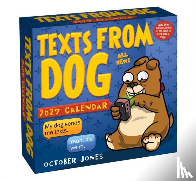 Jones, October - Texts from Dog 2027 Day-to-Day Calendar