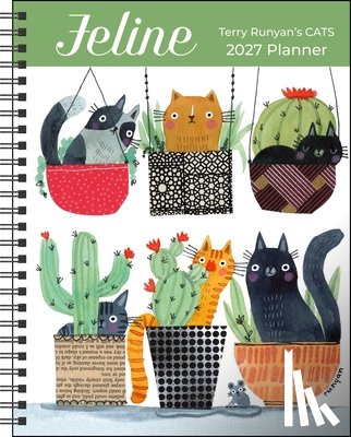 Runyan, Terry - Feline 2027 Monthly/Weekly Planner Calendar