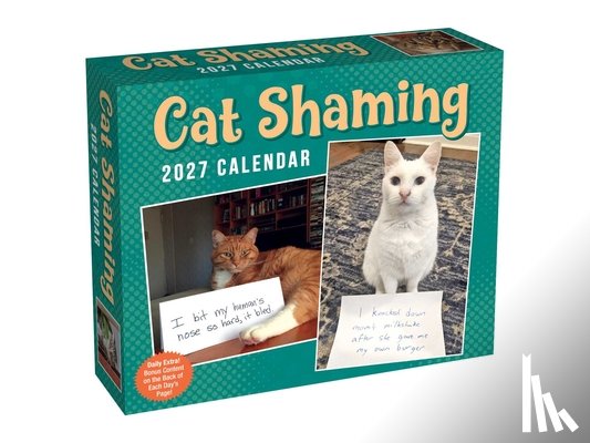Andrade, Pedro - Cat Shaming 2027 Day-to-Day Calendar