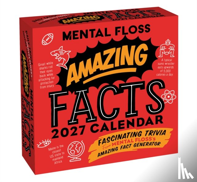 Mental Floss - Amazing Facts from Mental Floss 2027 Day-to-Day Calendar