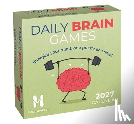 HappyNeuron - Daily Brain Games 2027 Day-to-Day Calendar