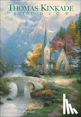 Kinkade, Thomas - Thomas Kinkade Studios® 2027 Monthly Pocket Planner Calendar with Scripture