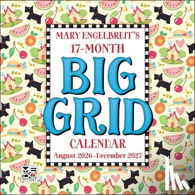 Engelbreit, Mary - Mary Engelbreit's 2026-2027 17-Month Big Grid Wall Planner Calendar