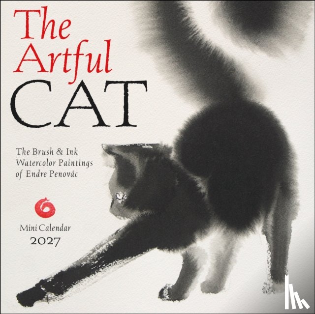 Penovac, Endre - The Artful Cat 2027 Mini Wall Calendar