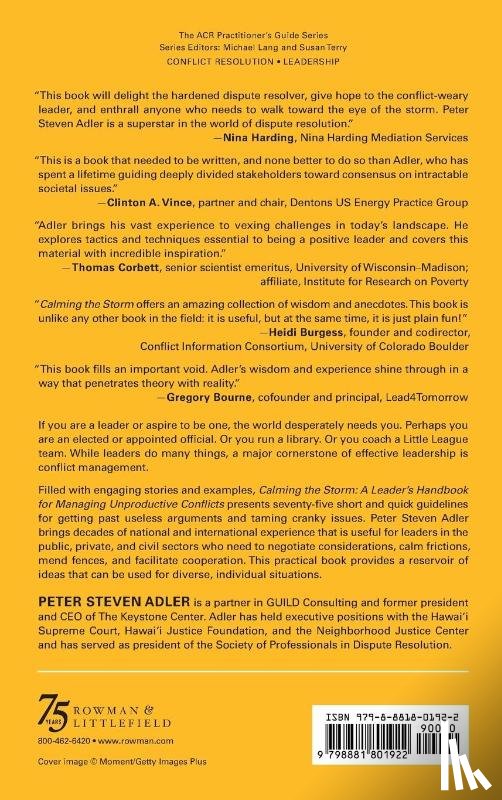 Adler, Peter Steven - Calming the Storm
