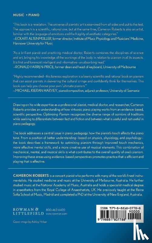 Roberts, Cameron - Optimizing Pianism