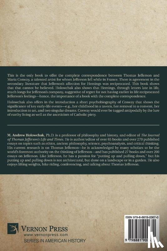 Holowchak, M. Andrew - Thomas Jefferson and Maria Cosway