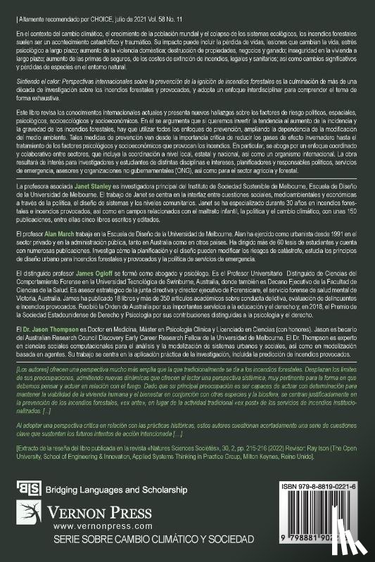 Stanley, Janet, March, Alan, Ogloff, James - Sintiendo el calor