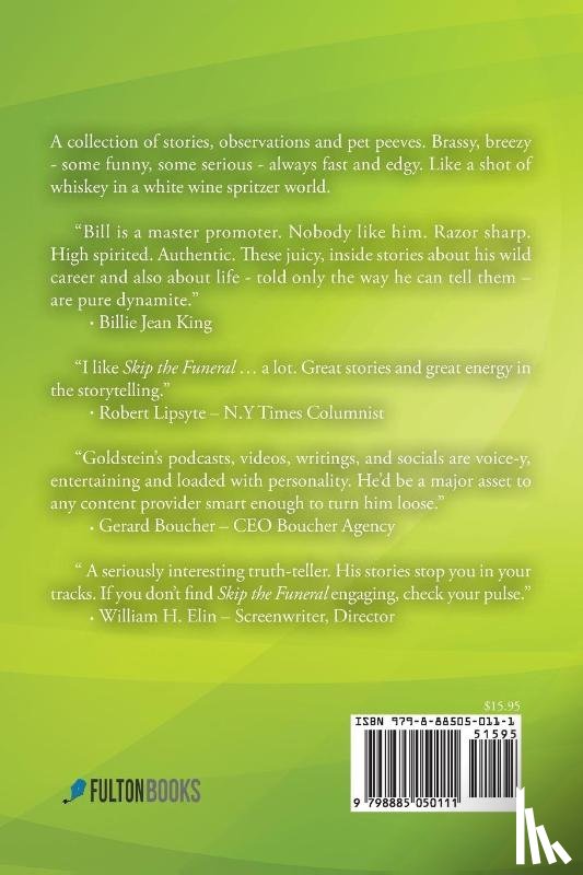 Goldstein, Bill - Skip the Funeral