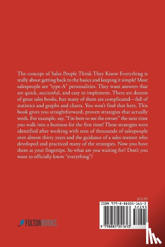Lovett, Chris - Sales People Think They Know Everything
