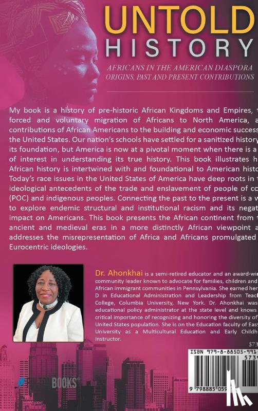 Ahonkhai ED. D, Bernadine E. - UNTOLD HISTORY