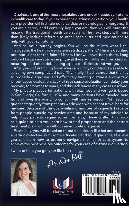 Bell Pt Dpt, Kim - Navigating the Health Care System as a Dizzy Patient