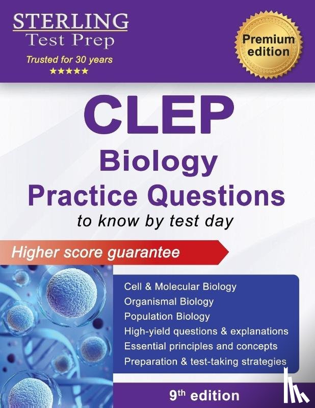 Test Prep, Sterling - CLEP Biology Practice Questions