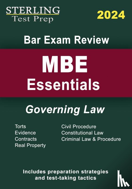 Test Prep, Sterling - Sterling Bar Exam Review MBE Essentials