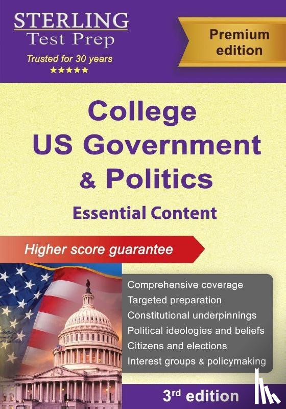 Test Prep, Sterling - College US Government and Politics