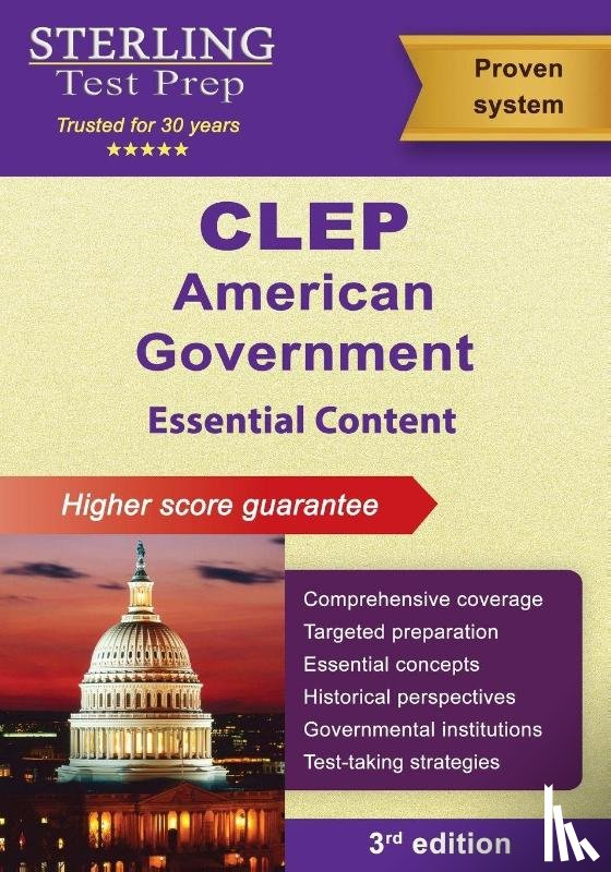 Test Prep, Sterling - CLEP American Government