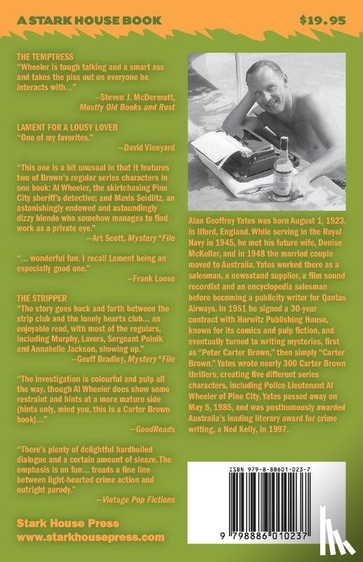 Brown, Carter - The Temptress / Lament for a Lousy Lover / The Stripper